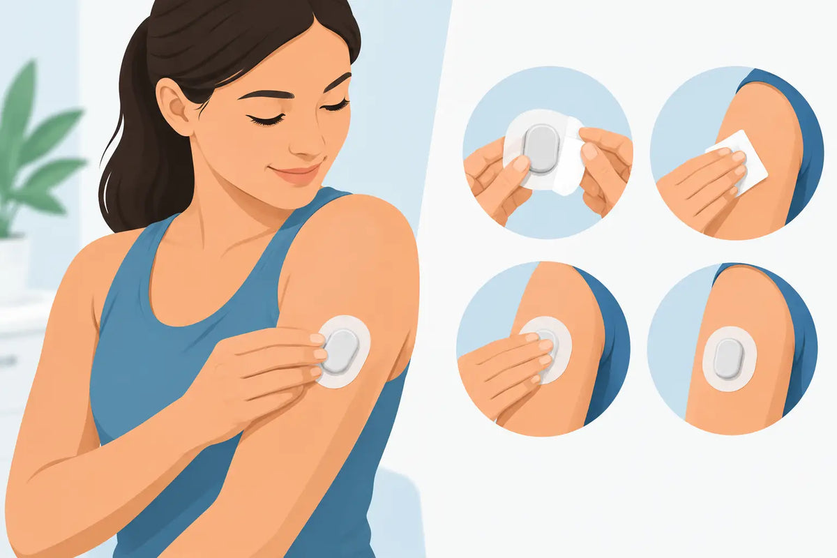 How to Apply a Dexcom G7 Patch Correctly
