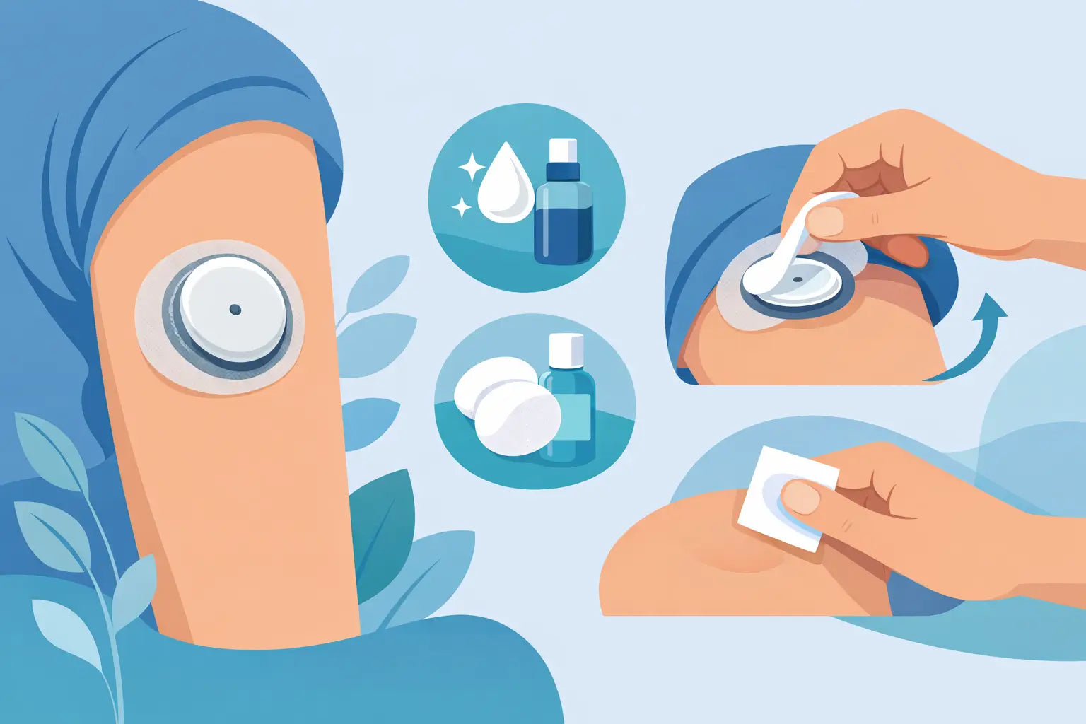 How to Remove CGM Adhesive Safely