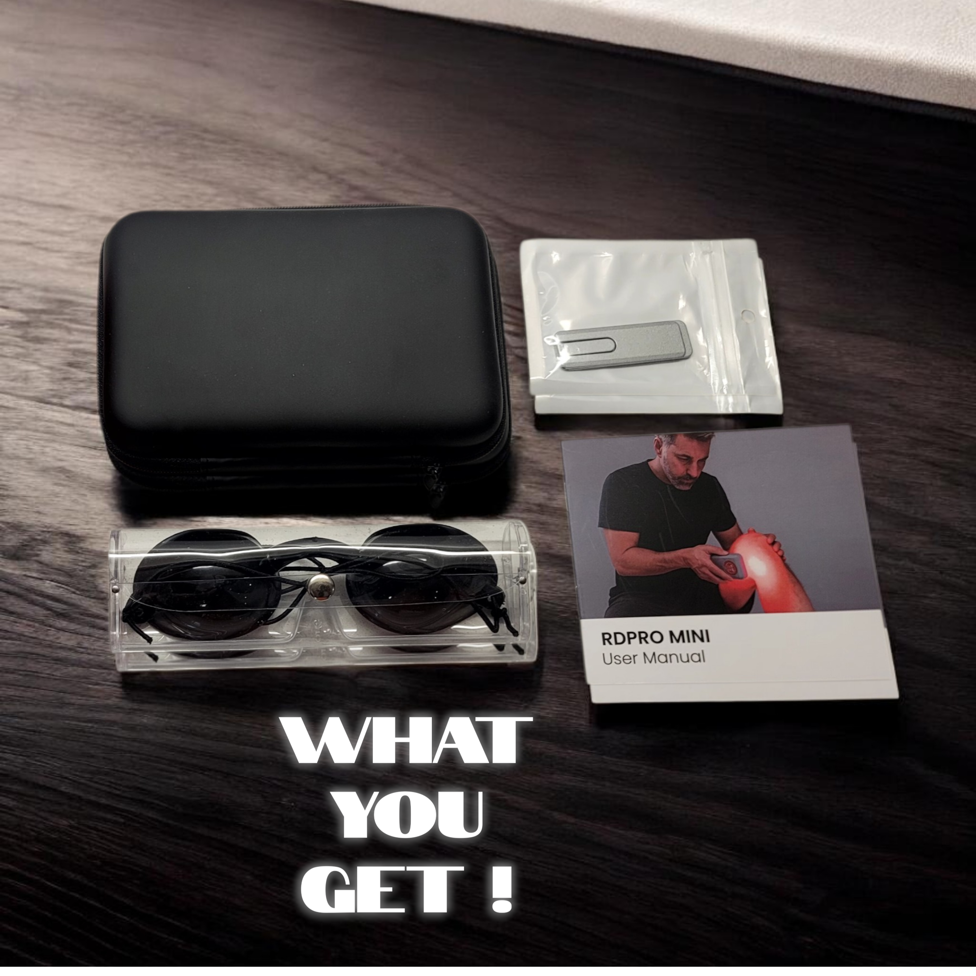 OhmRx RedLight Recovery Mini Pro – Portable Red & NIR LED Device