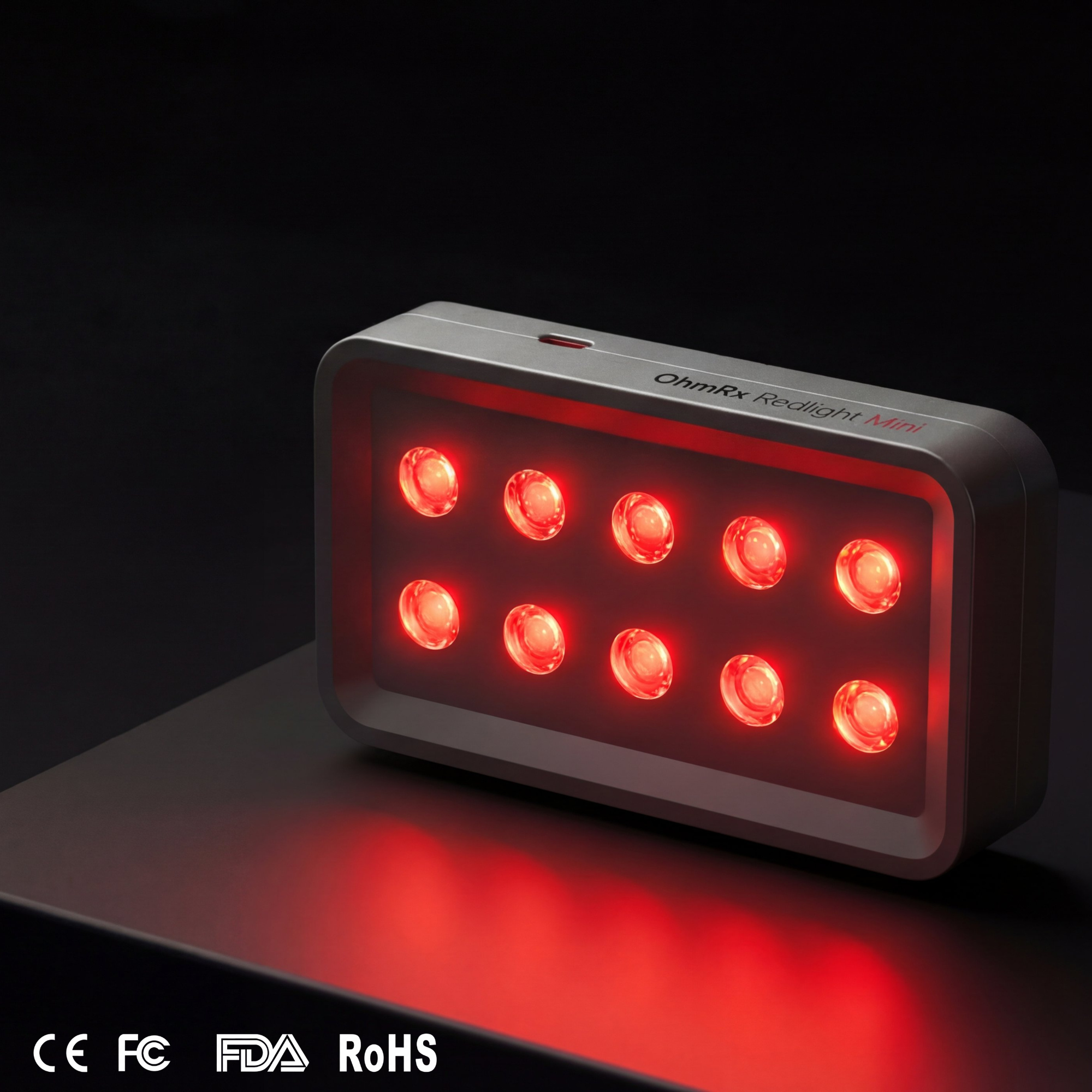 OhmRx RedLight Recovery Mini Pro – Portable Red & NIR LED Device