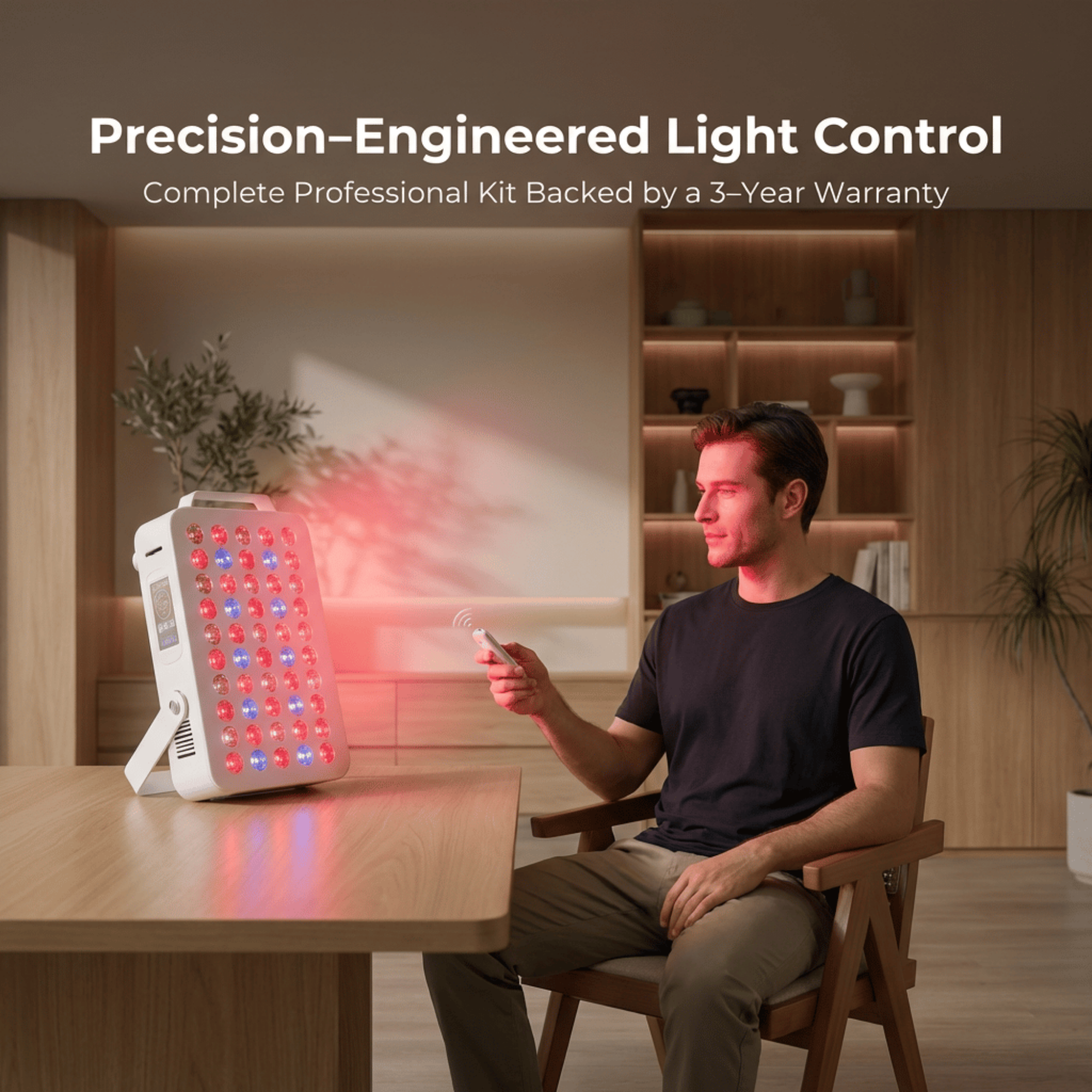 OhmRx RedLight Recovery Pro Panel FS7 – 7‑Wavelength Red & NIR LED Device