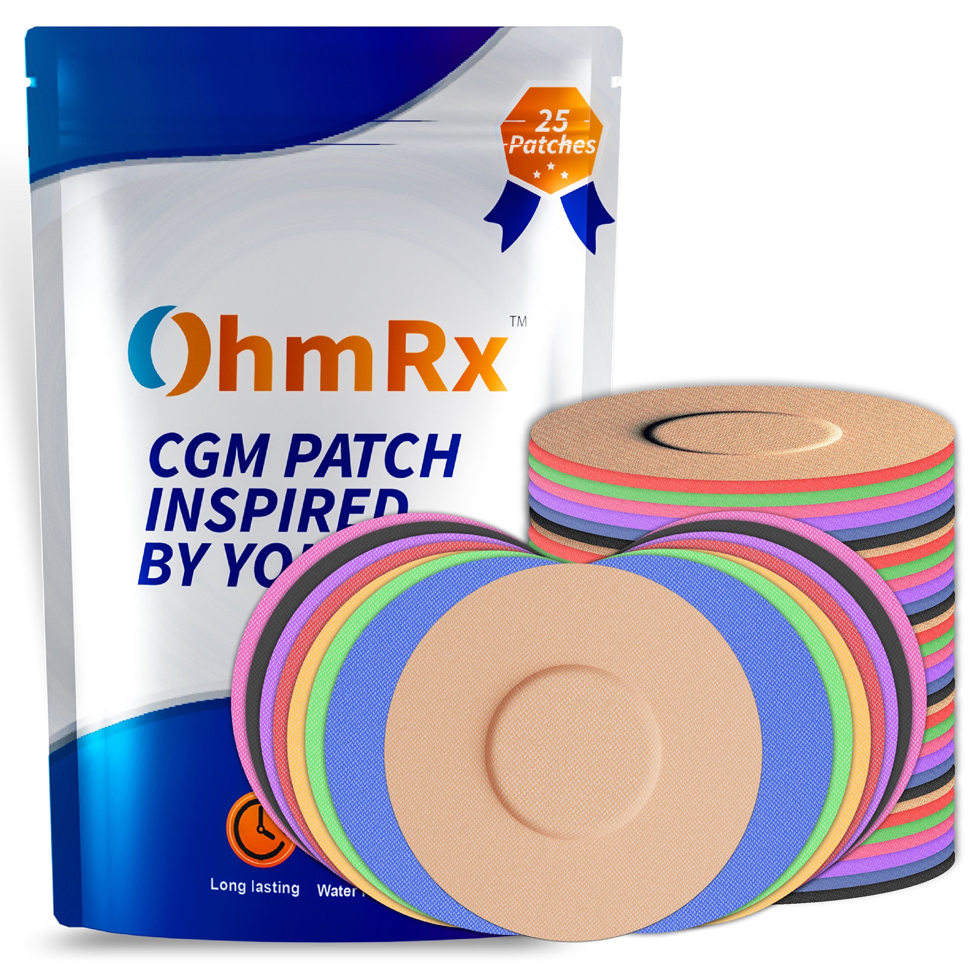 OhmRx Libre 3 / Lingo Sensor Covers – Waterproof, No‑Cut