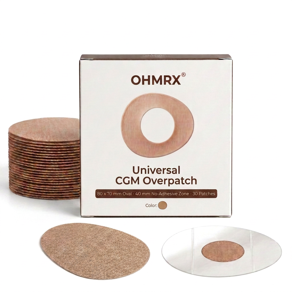 OHMRX Universal CGM & Sensor Patch – 30 Pack