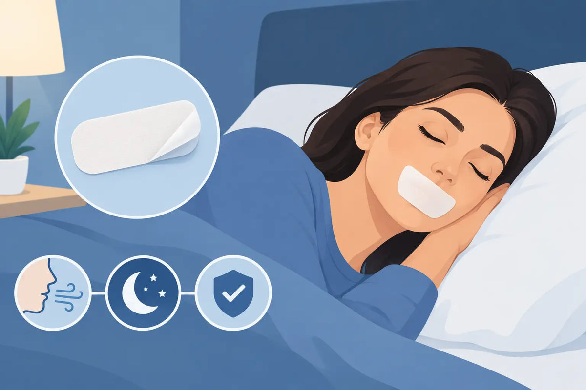 Mouth Tape Beginner Guide for Safer First Nights