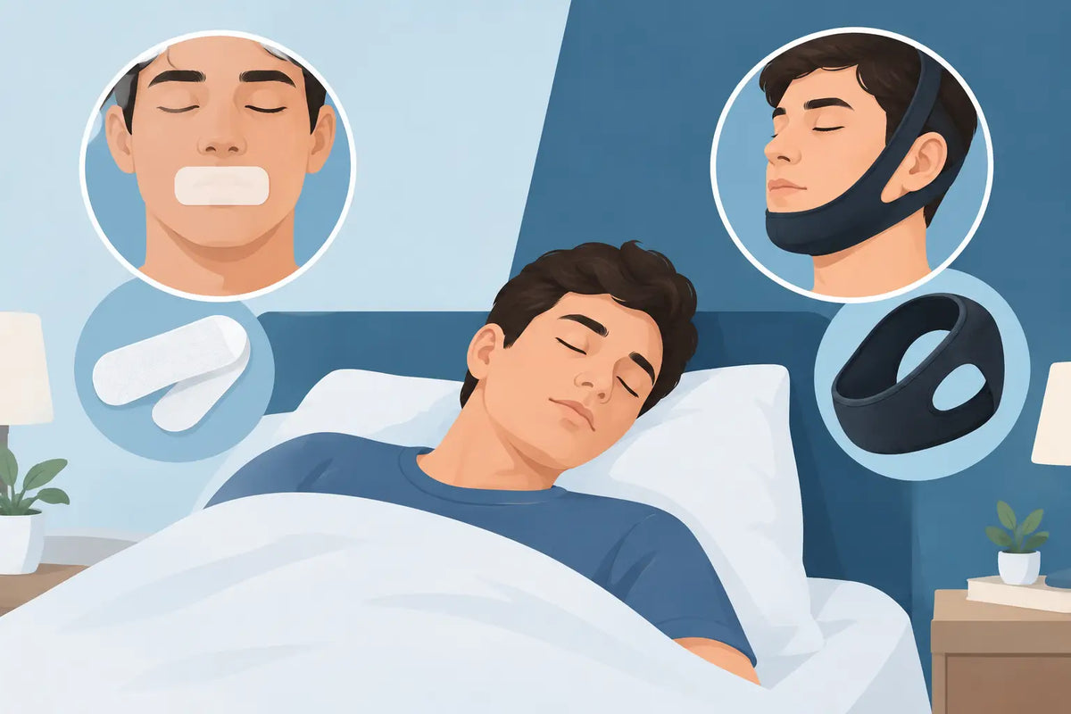Mouth Tape vs Chin Strap: Which Fits Your Sleep?