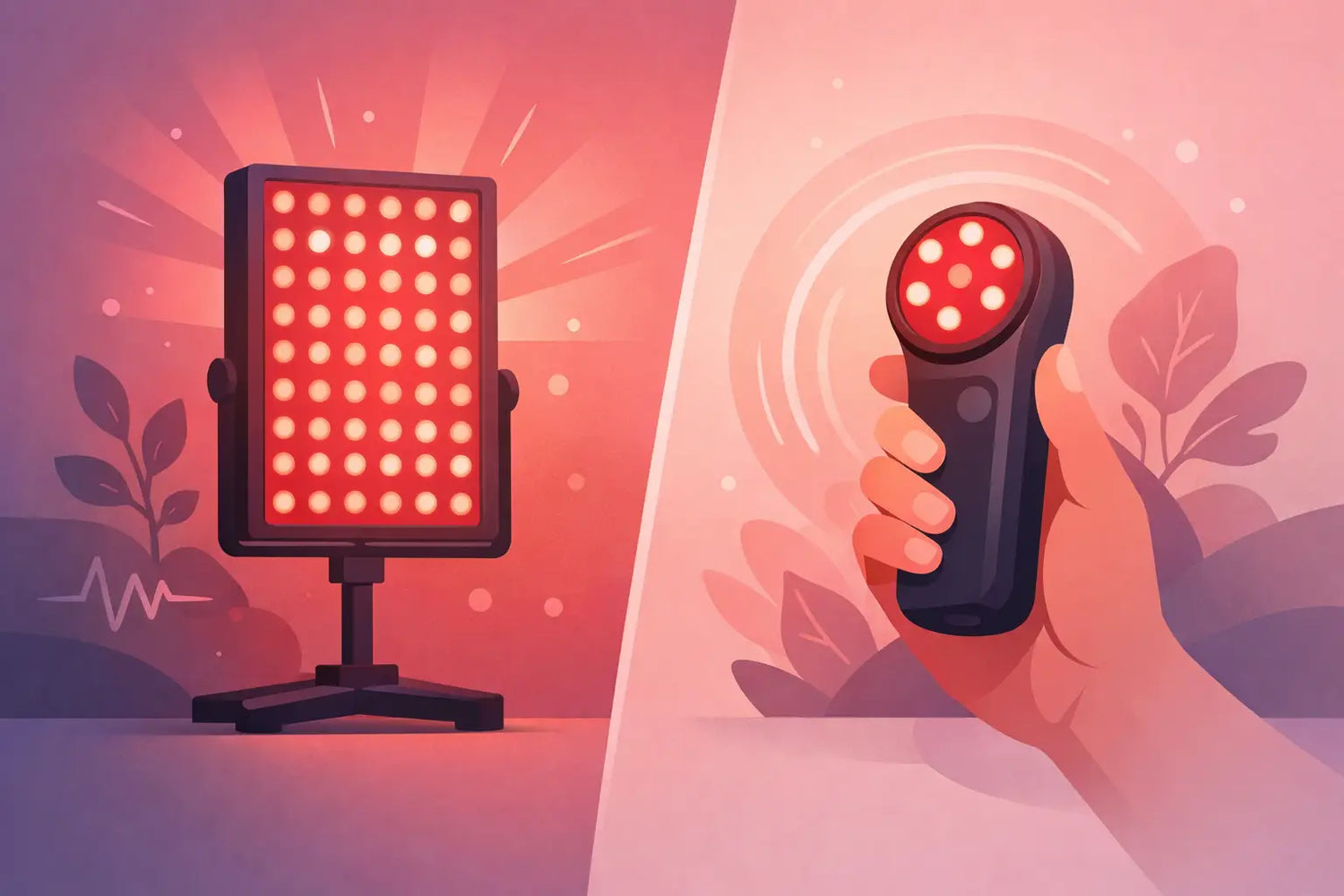Panel Red Light vs Handheld: Which Fits Best?