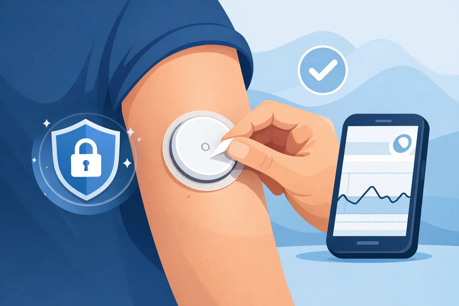 Libre Sensor Edges Peeling? Keep It Secure