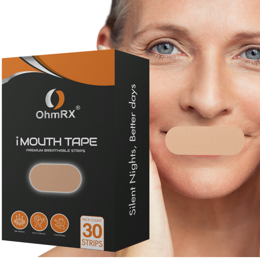 OhmRx Mouth Tape – Tan