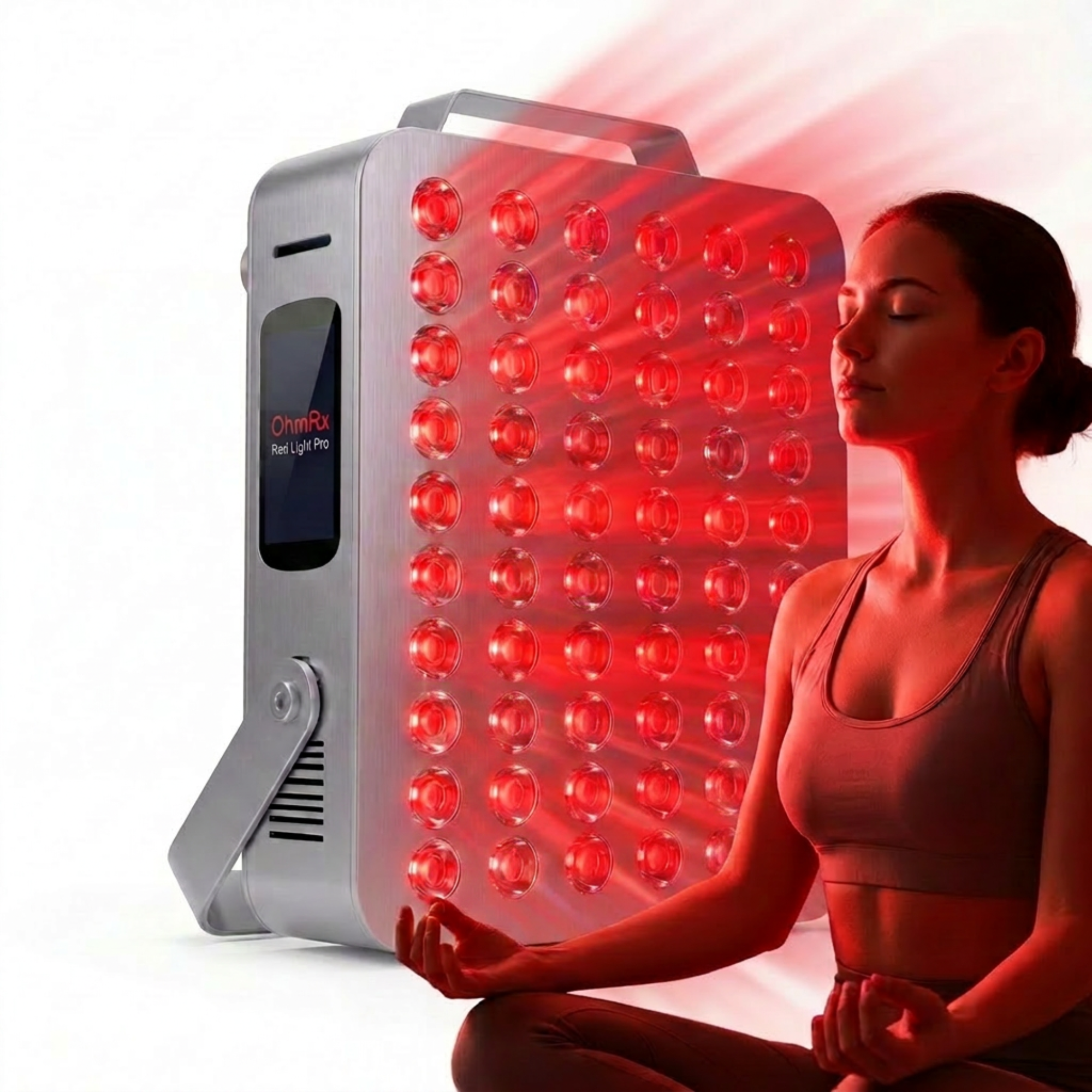 OhmRx RedLight Recovery Pro Panel FS7 – 7‑Wavelength Red & NIR LED Device