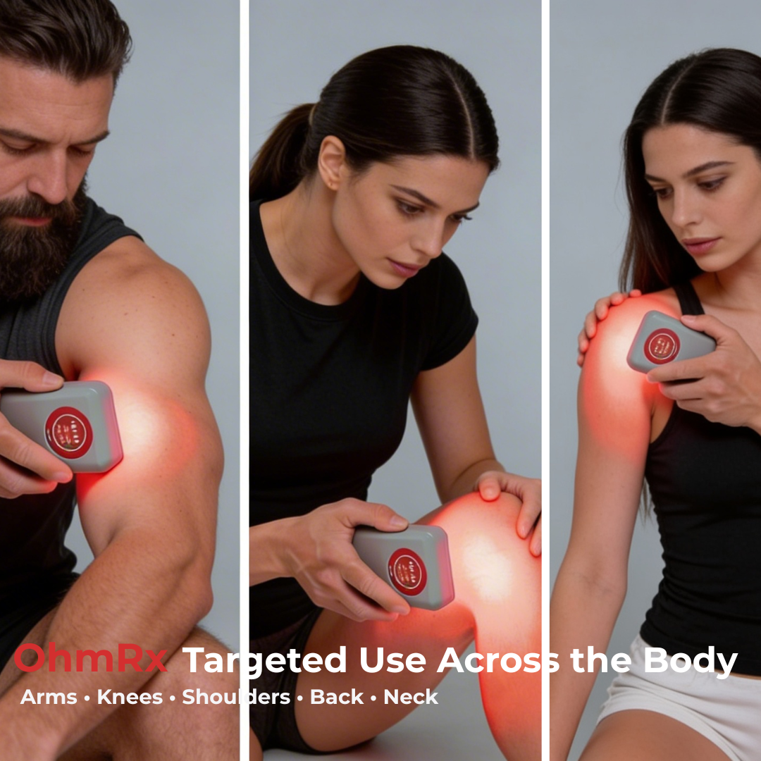 OhmRx RedLight Recovery Mini Pro – Portable Red & NIR LED Device