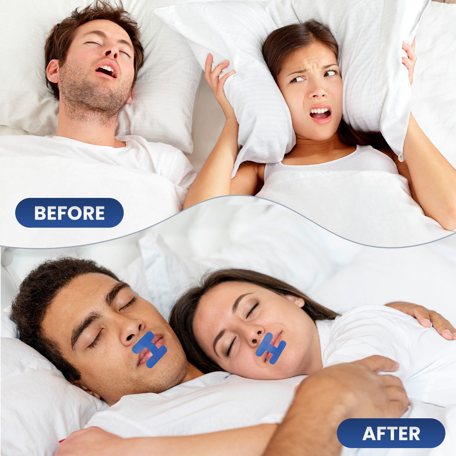 OhmRx Mouth Tape – H Shape