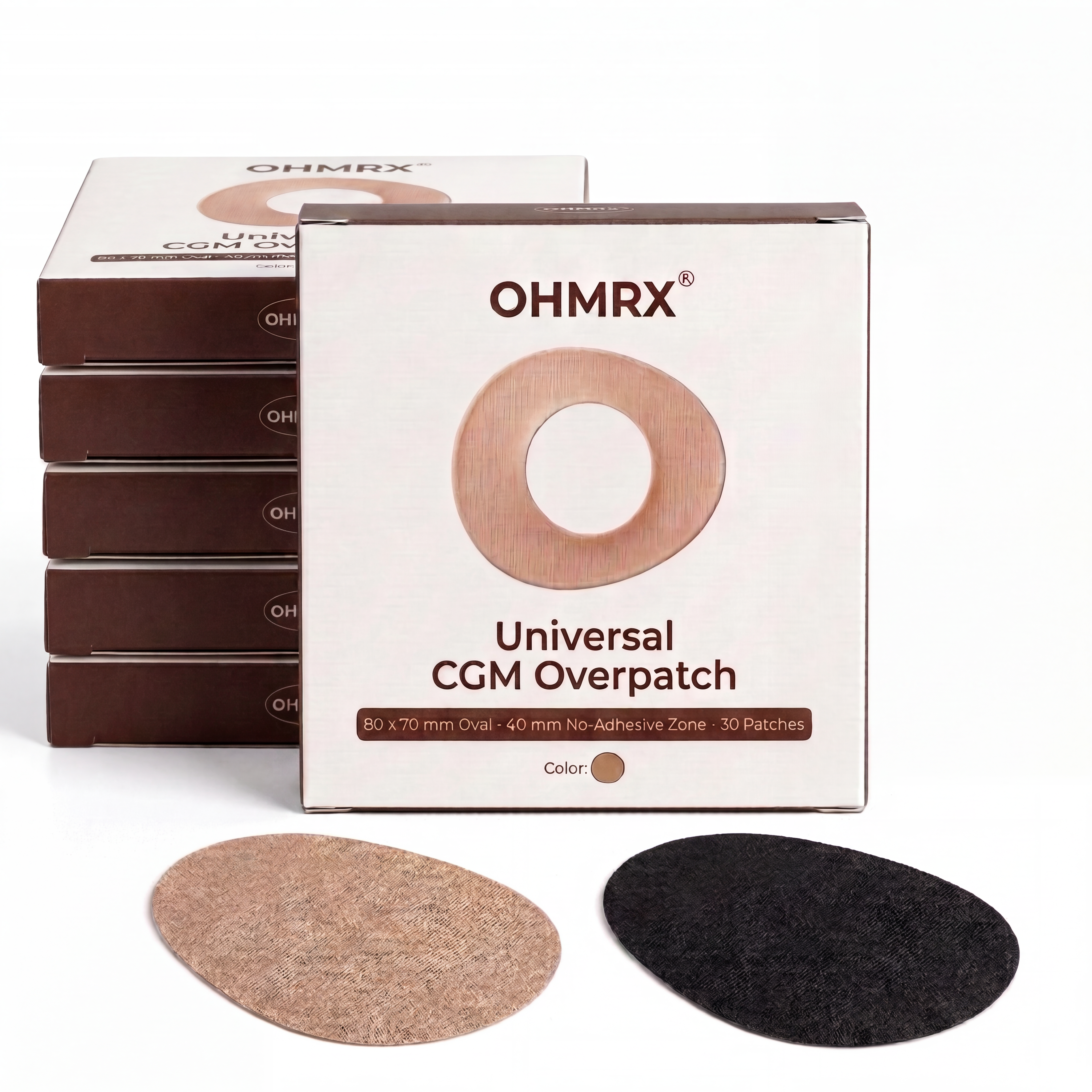 OHMRX Universal CGM & Sensor Patch – 30 Pack