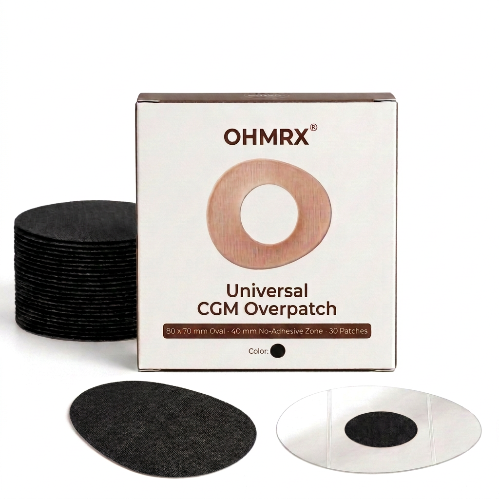 OHMRX Universal CGM & Sensor Patch – 30 Pack