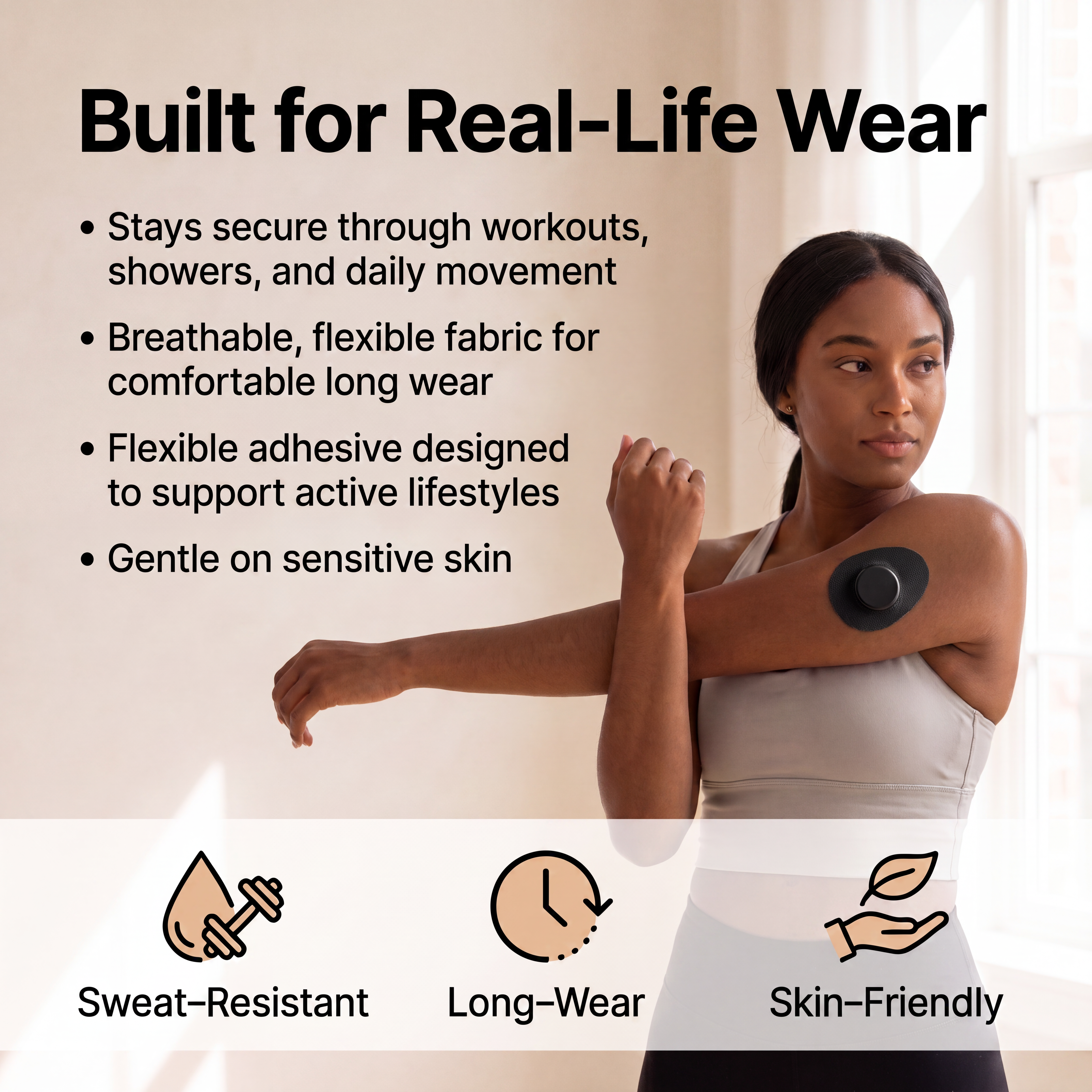 OHMRX Universal CGM & Sensor Patch – 30 Pack