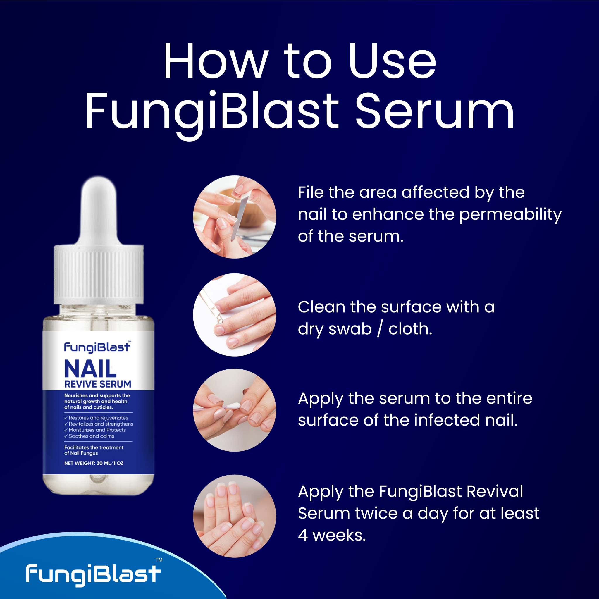 FungiBlast Nail Renewal Serum – Extra Strength