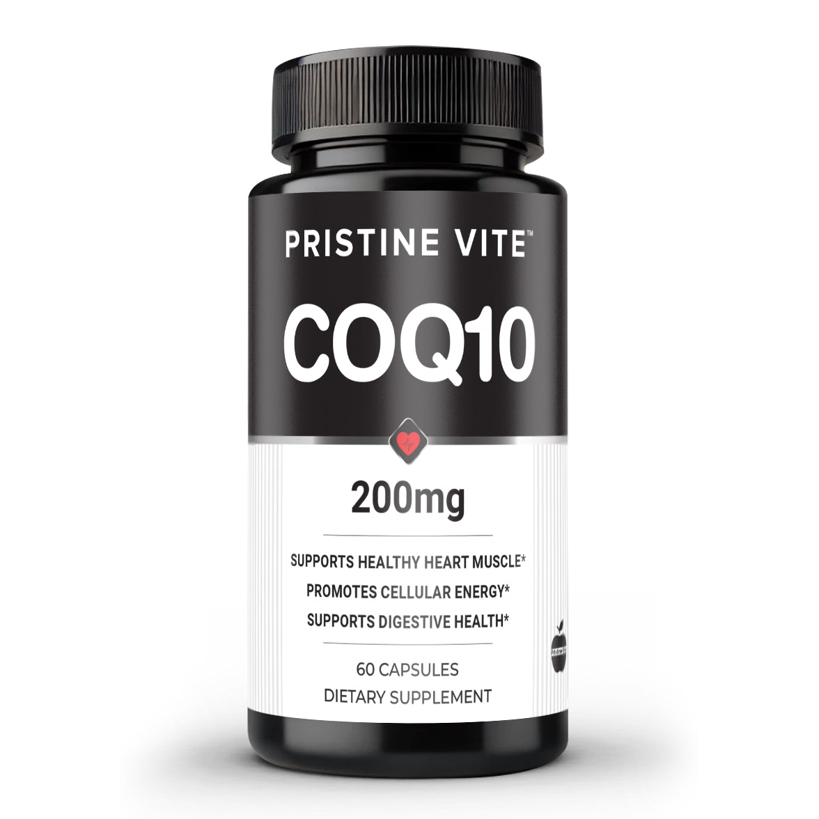 Pristine Vite CoQ10 200mg – 60 Capsules