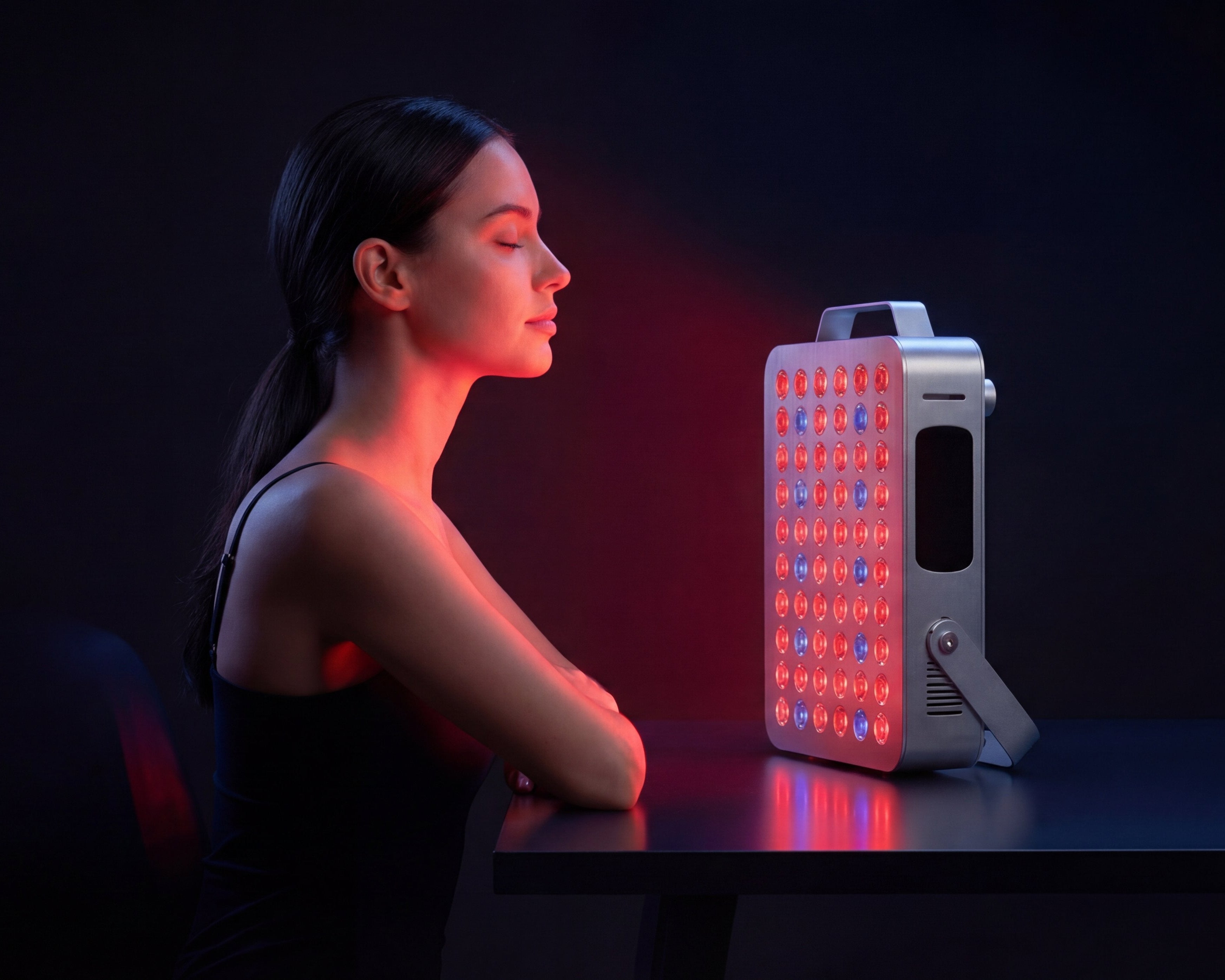 OhmRx RedLight Recovery Pro Panel FS7 – 7‑Wavelength Red & NIR LED Dev