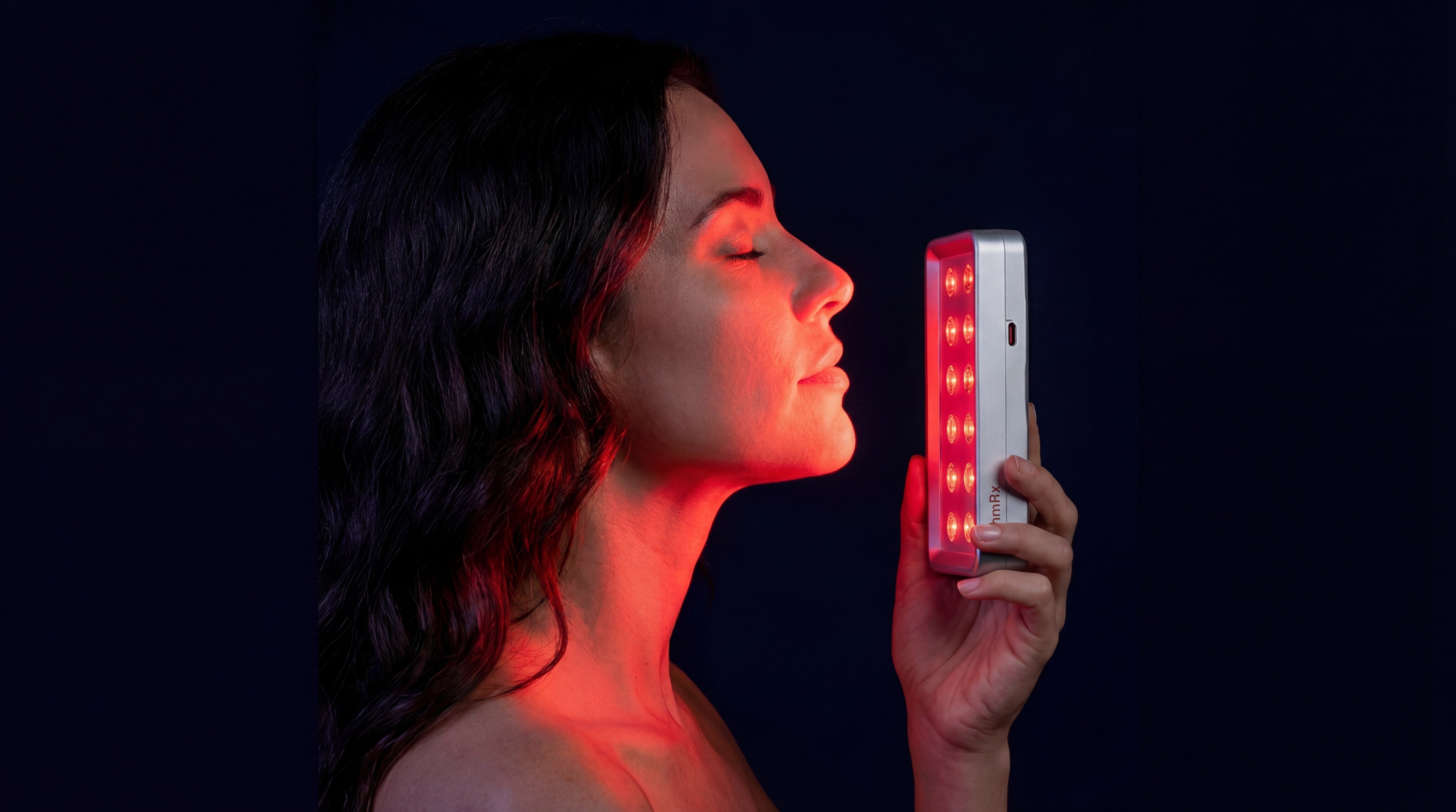 OHMRX RedLight Mini | Handheld Red Light Therapy Wand