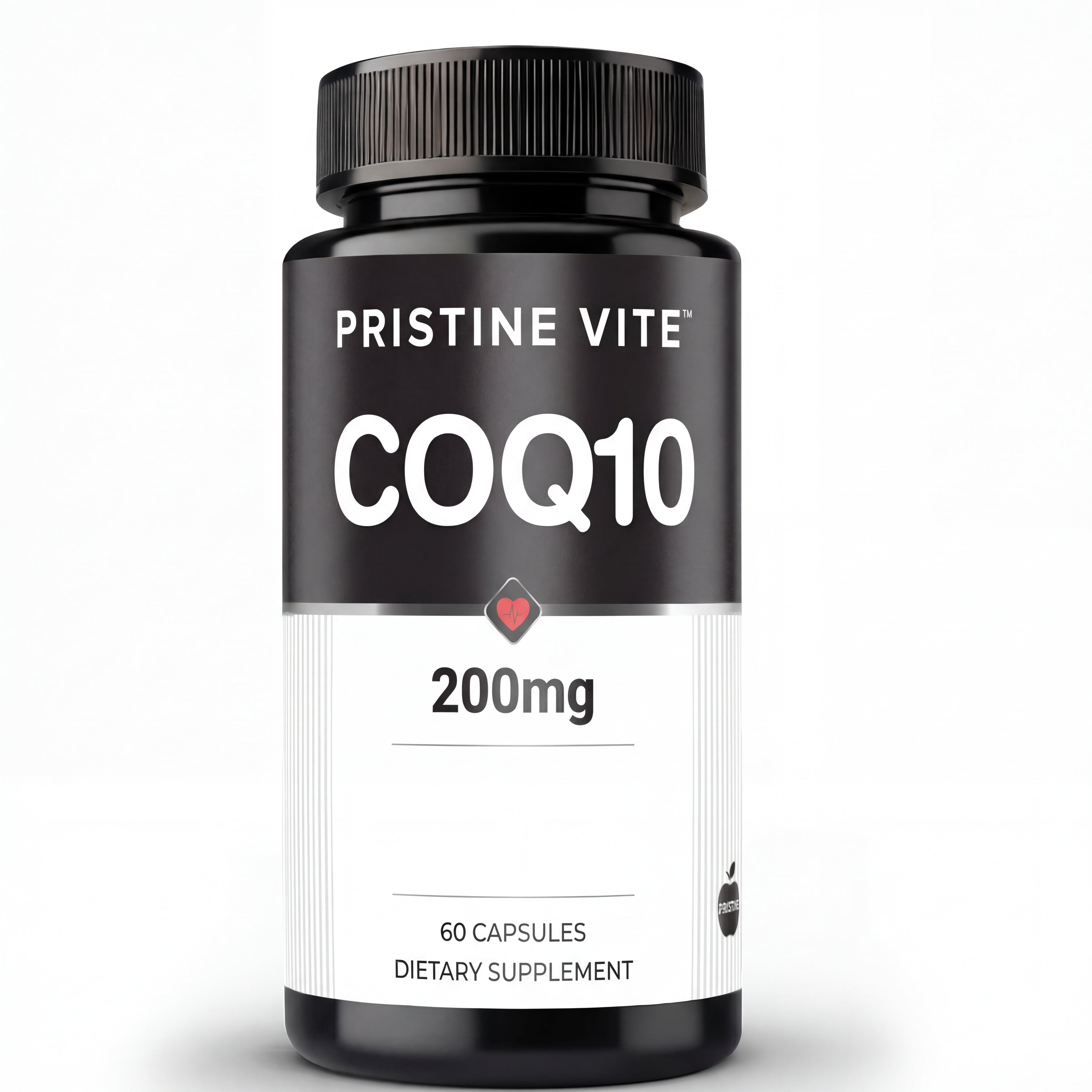 Pristine Vite CoQ10 200mg – 60 Capsules