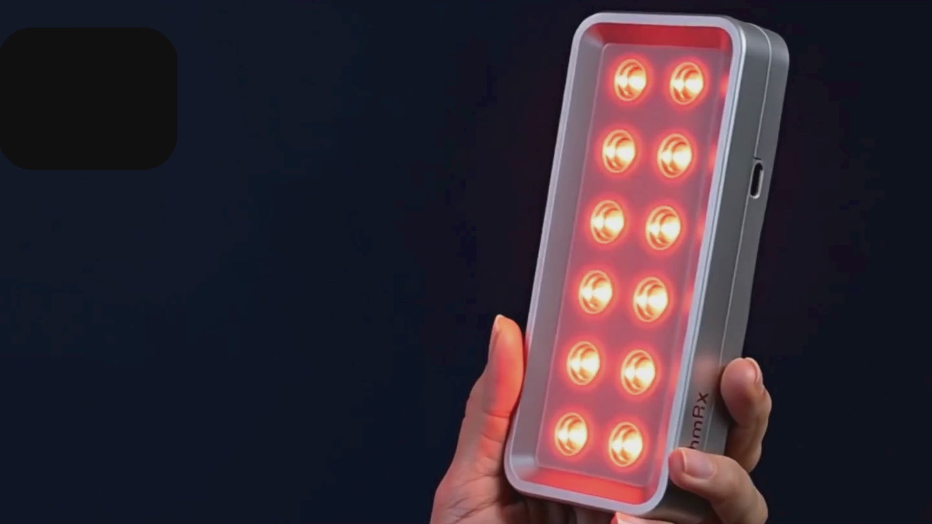 OHMRX RedLight Mini | Handheld Red Light Therapy Wand